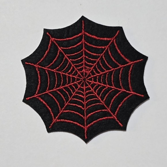 Other - 🕸 Red Spider Web Sticker Patch